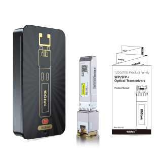 Ensemble réseau 10Go TP-Link TX401  - Câble Ethernet Cat6A blindé - Module cuivre SFP+ vers RJ45