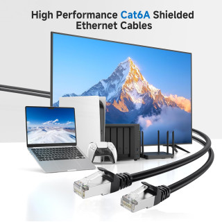 Ensemble réseau 10Go TP-Link TX401  - Câble Ethernet Cat6A blindé - Module cuivre SFP+ vers RJ45