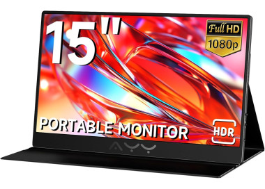 AYY A15G1B Moniteur portable pour ordinateur portable 15", FHD 1080p USB C